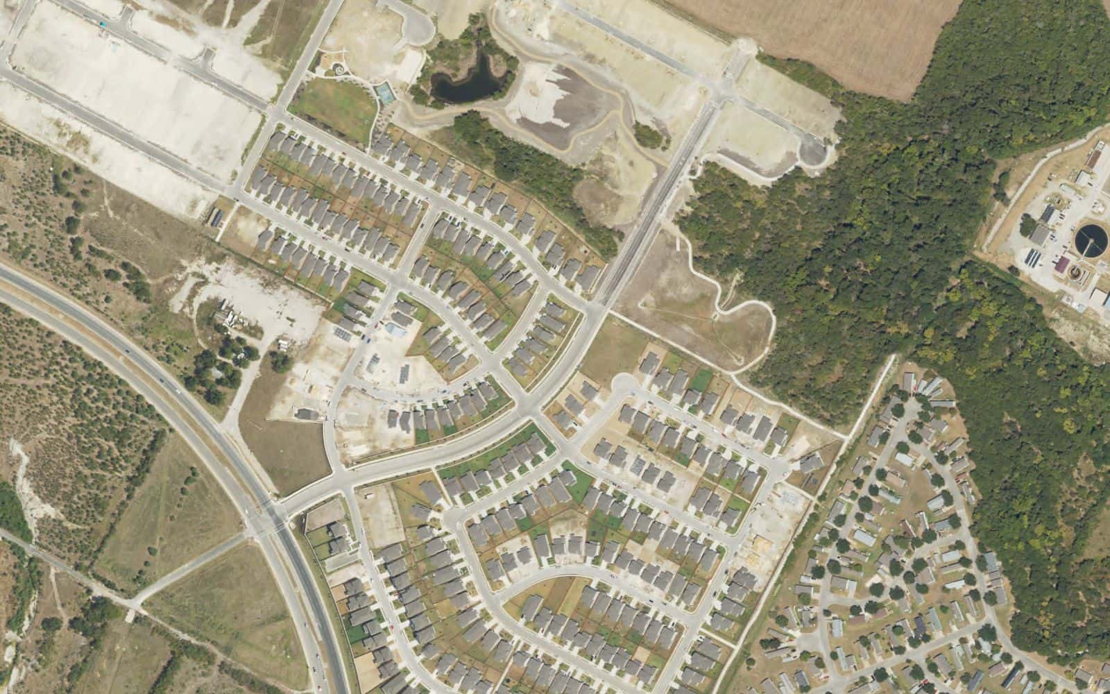 Vista aérea de Lisso, Pflugerville